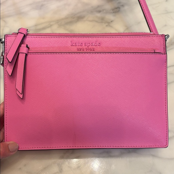 Kate Spade Vibrant Pink Crossbody Bag - Picture 2 of 3